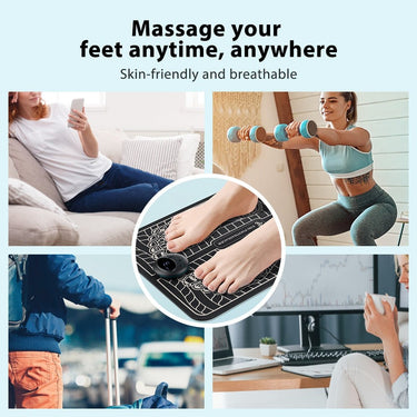 Electric Foot Massager Mat - LightsBetter